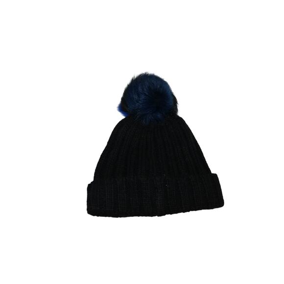 UGG Women\'s Pom Beanie Hat in Black Multi O/S NWT main image 6